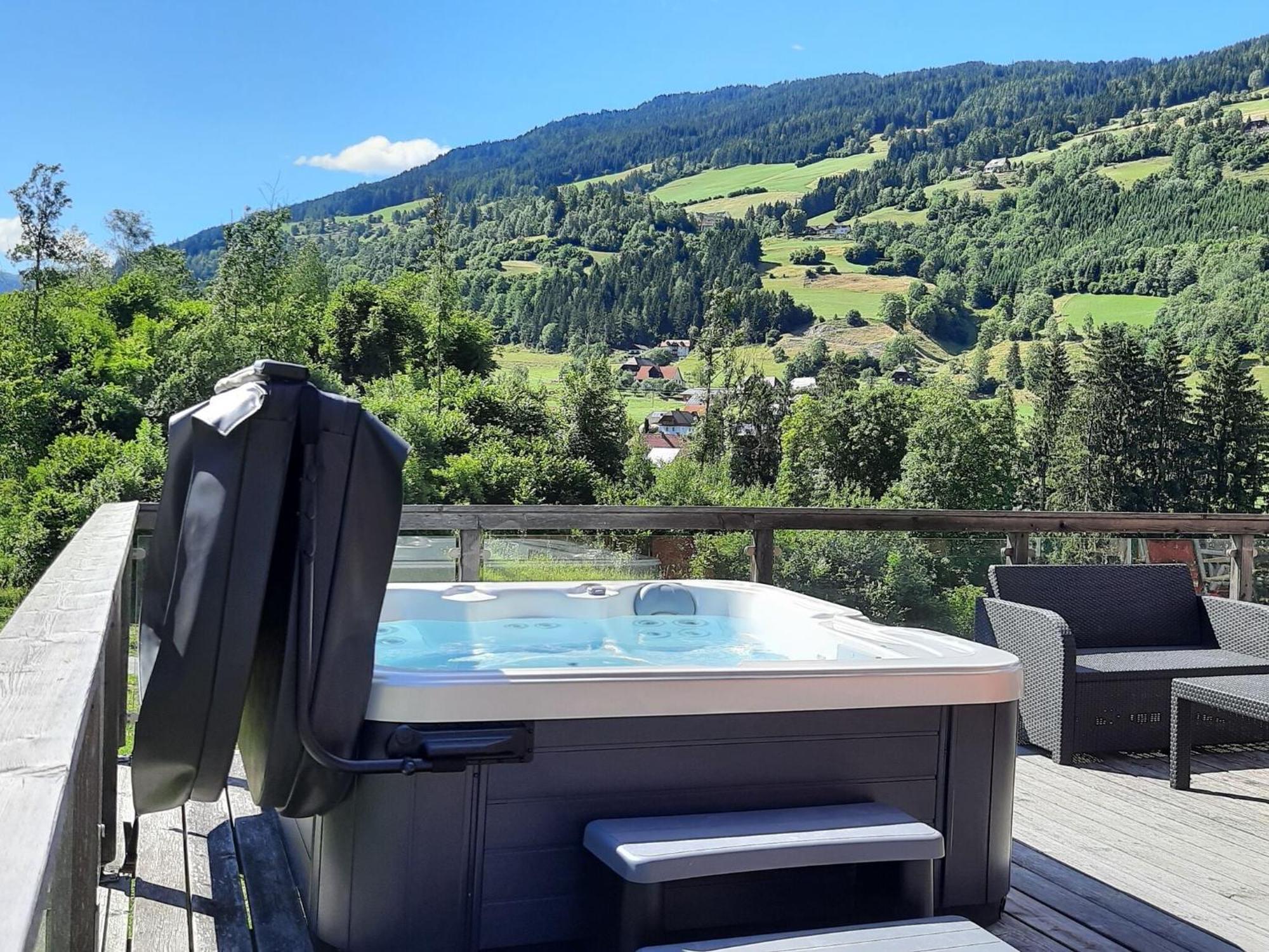 Chalet In St Georgen Ob Murau With Hot Tub Sankt Georgen ob Murau Exterior photo